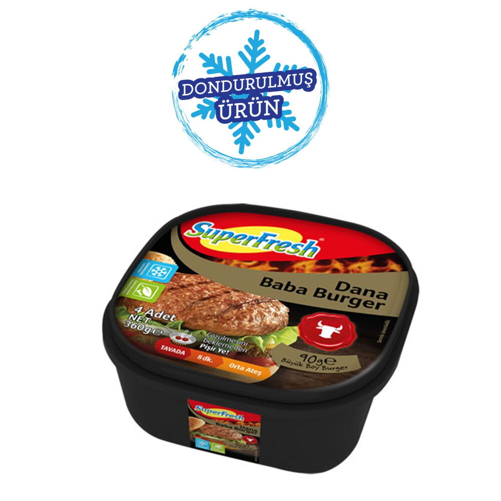 SUPERFRESH DANA BABA BURGER 360 GR